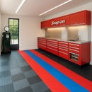 7mm Interlocking PVC Floor Tiles – Industrial Strength Garage, Workshop & Showroom Flooring (500mm x 500mm, Smooth & Raised Disk Styles)