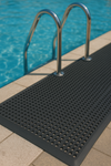 Pool Rubber Link Mats – Non-Slip, Drainage Holes, Interlocking, Waterproof, Durable Safety Flooring for Pools, Gyms, Showers, Spas & Wet Areas