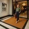 Coir Entrance Matting - 1m or 2m - Easy to Cut To Size Roll
