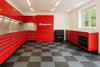 7mm Interlocking PVC Floor Tiles – Industrial Strength Garage, Workshop & Showroom Flooring (500mm x 500mm, Smooth & Raised Disk Styles)