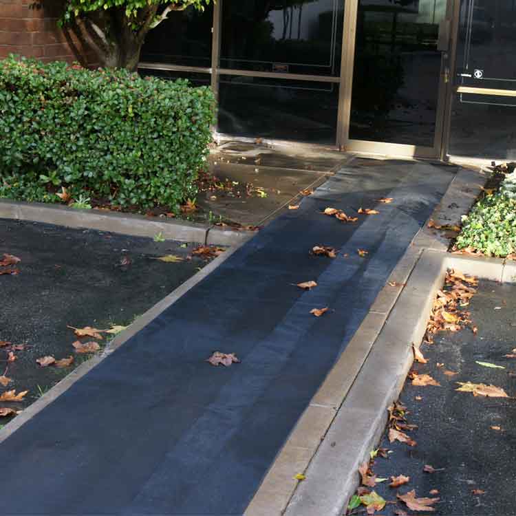 Rubber Matting Fine Ribbed Linear Meter - Rubber Floorings