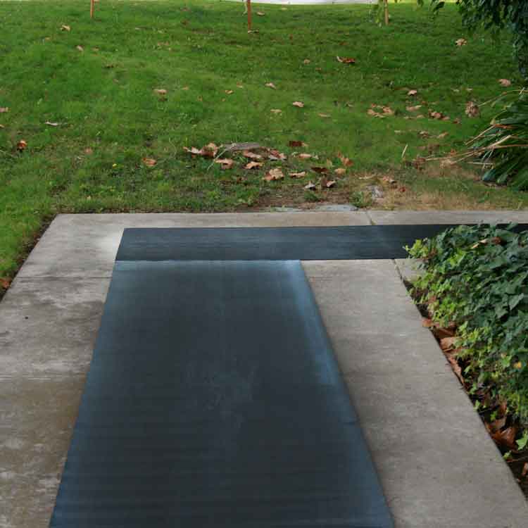 Rubber Matting Fine Ribbed Linear Meter - Rubber Floorings
