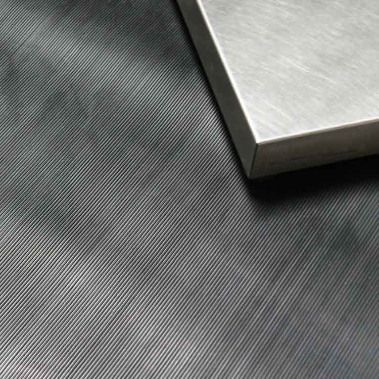 Rubber Matting Fine Ribbed Linear Meter - Rubber Floorings