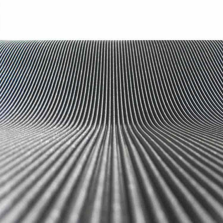 Rubber Matting Fine Ribbed Linear Meter - Rubber Floorings
