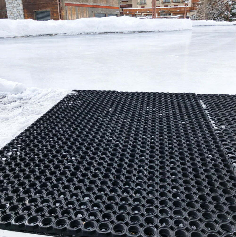 Heavy Duty Rubber Ring Mat – Non-Slip Drainage Mat for Wet & Muddy Areas