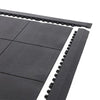 Heavy-Duty Black Playground TilesT ested – Shock-Absorbing Rubber Safety Flooring, Non-Slip Outdoor & Indoor Play Area Protection, Weatherproof