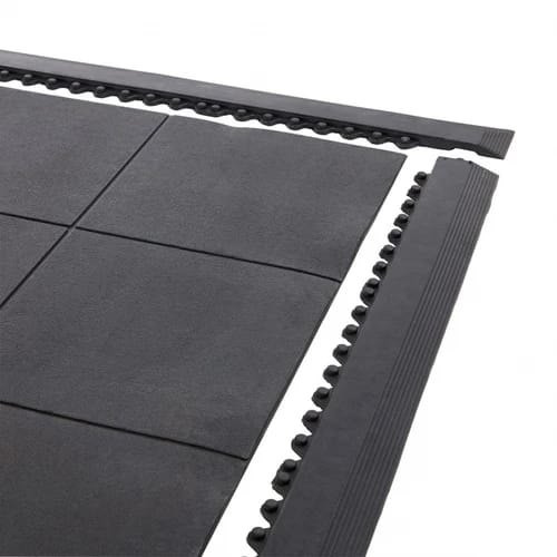 Anti-Fatigue Industrial Mats – Heavy-Duty Cushioned Flooring for Workstations, Garages & Gyms, Non-Slip & Shock-Absorbing Tiles for Comfort & Safety