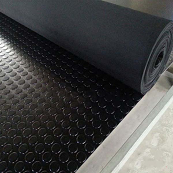 Round Dot Rubber Kennel Flooring – Heavy-Duty, Non-Slip, Waterproof Mat for Dog Kennels, Pet Areas & Vet Clinics – Durable, Easy to Clean & Install