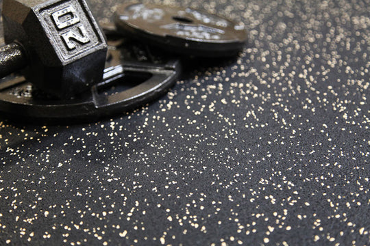 Commercial Rubber Gym Flooring – Heavy-Duty, Non-Slip, Shock-Absorbing Mats for Home & Commercial Gyms – Durable, Easy to Clean & Install