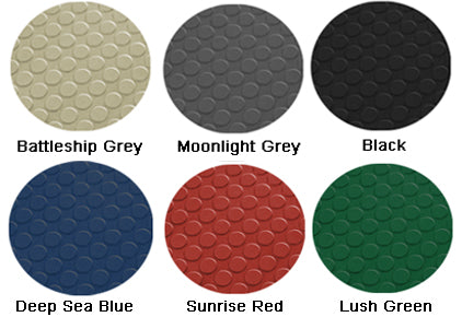 Round Dot Anti-Slip Rubber Flooring Roll – Durable, Waterproof & Oil-Resistant Mat for Garages, Workshops & Industrial Use – Heavy-Duty Safety Flooring