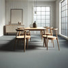 Flora Vinyl Flooring Roll – Durable Stone Grey, Eco-Friendly, 2m Wide - Linear Metre