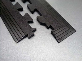 Puzzle Lock Rubber Interlocking Mat - Rubber Floorings