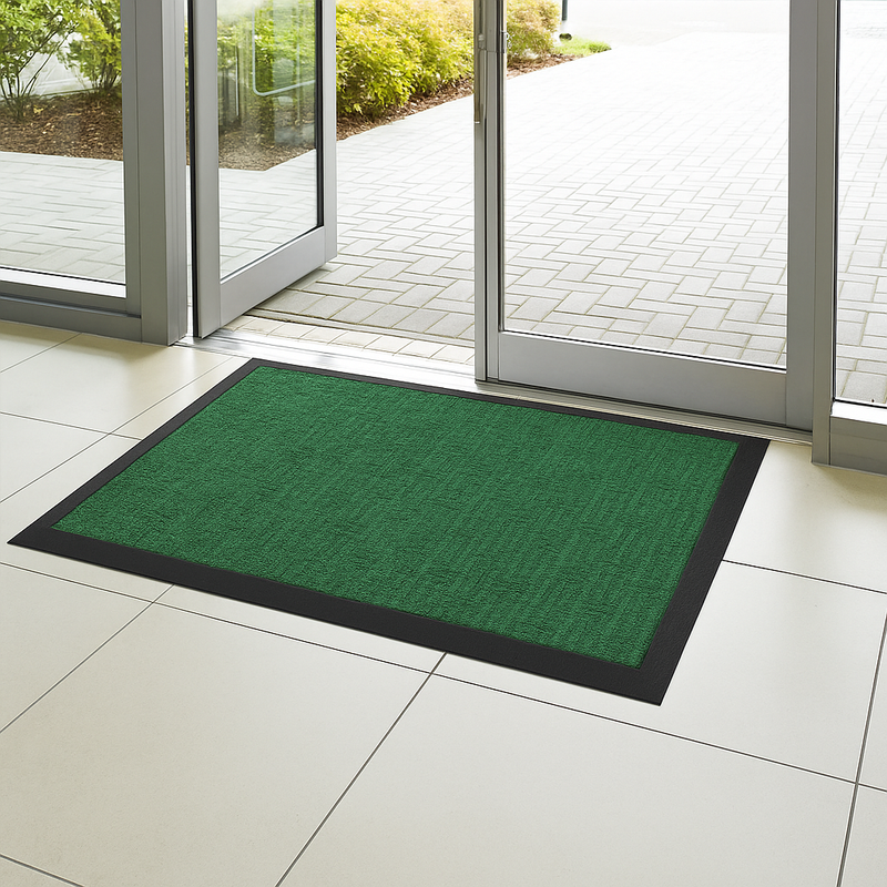 Rubber Barrier Entrance Mats – Heavy-Duty Moisture & Dirt-Trapping Mats for Indoors & Outdoors | Non-Slip, Bevelled Safety Edges | Charcoal, Red, Brown, Navy