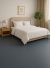 2m Wide Granvia Vinyl Flooring - Slate Grey, Waterproof, Durable - Linear Metre