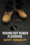 Circular Pattern Matting Roll for Commercial and Industrial Use
