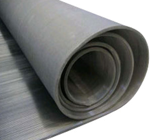 Rubber Matting Fine Ribbed Linear Meter - Rubber Floorings