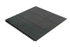 Heavy-Duty Black Playground TilesT ested – Shock-Absorbing Rubber Safety Flooring, Non-Slip Outdoor & Indoor Play Area Protection, Weatherproof