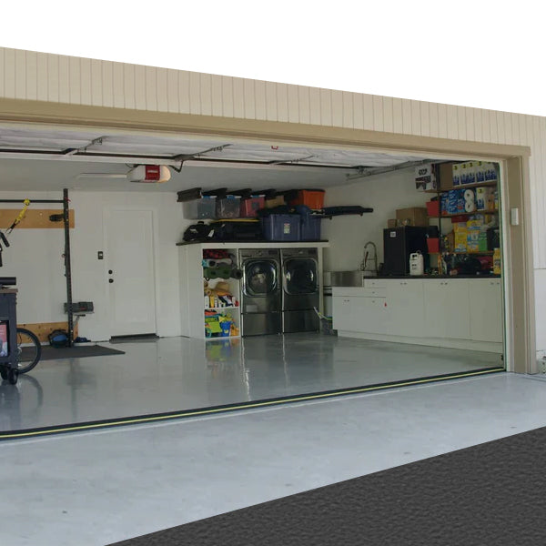 Garage Door Flood Barrier Threshold Kit High - Heavy-Duty Protection for Flood Prevention
