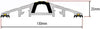 25mm Aluminium Door Threshold Seal Kit