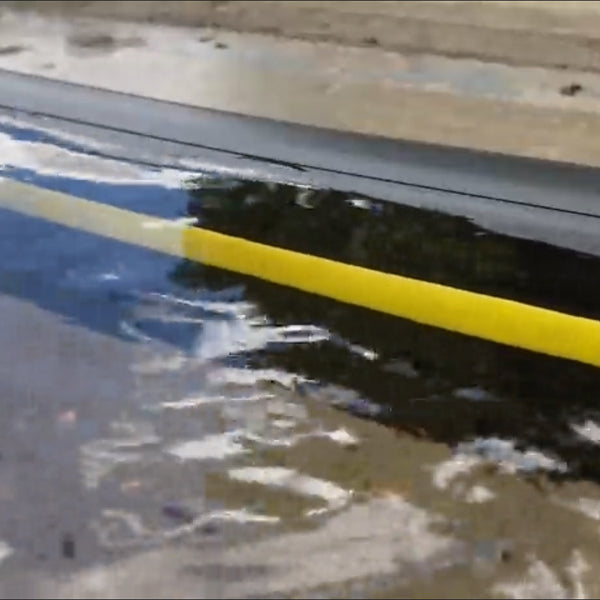 Garage Door Flood Barrier Threshold Kit High - Heavy-Duty Protection for Flood Prevention
