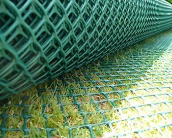 2m x 30m Strong Grass Turf Protection Reinforcement Mesh Mat Car Park Lawn A - Rubber Floorings