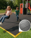 Heavy-Duty Rubber Playground Mats – Non-Slip, Shock-Absorbing Safety Flooring for Play Areas, Schools & Parks – Weatherproof & Easy to Install