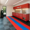 7mm Interlocking PVC Floor Tiles – Industrial Strength Garage, Workshop & Showroom Flooring (500mm x 500mm, Smooth & Raised Disk Styles)