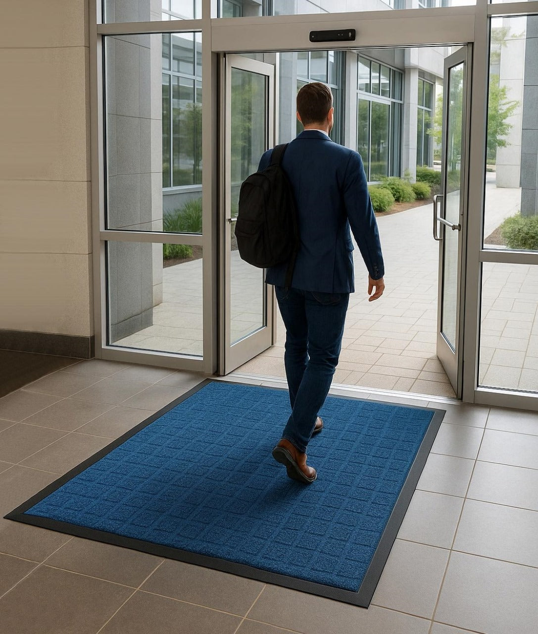 Rubber Barrier Entrance Mats UK | Heavy-Duty Non-Slip Door Mats
