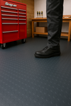 Heavy-Duty Garage Rubber Flooring Roll – Non-Slip Dot Pattern, Durable Rubber Matting for Workshops & Outdoor Use (Per Linear Metre)