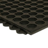 Anti-Slip Industrial Rubber Mat Tile with Drainage Holes for Enhanced Safety