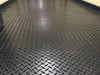 Diamond Pattern Rubber Van Flooring for Enhanced Grip