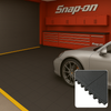 Heavy-Duty Rubber Interlocking Garage Tiles – Slip-Resistant, Shock-Absorbing, Oil & Water Resistant, Easy Install – Ideal for Garages, Gyms & Workshops