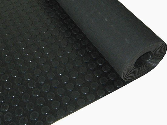 Round Dot Rubber Kennel Flooring for Enhanced Grip and Comfort