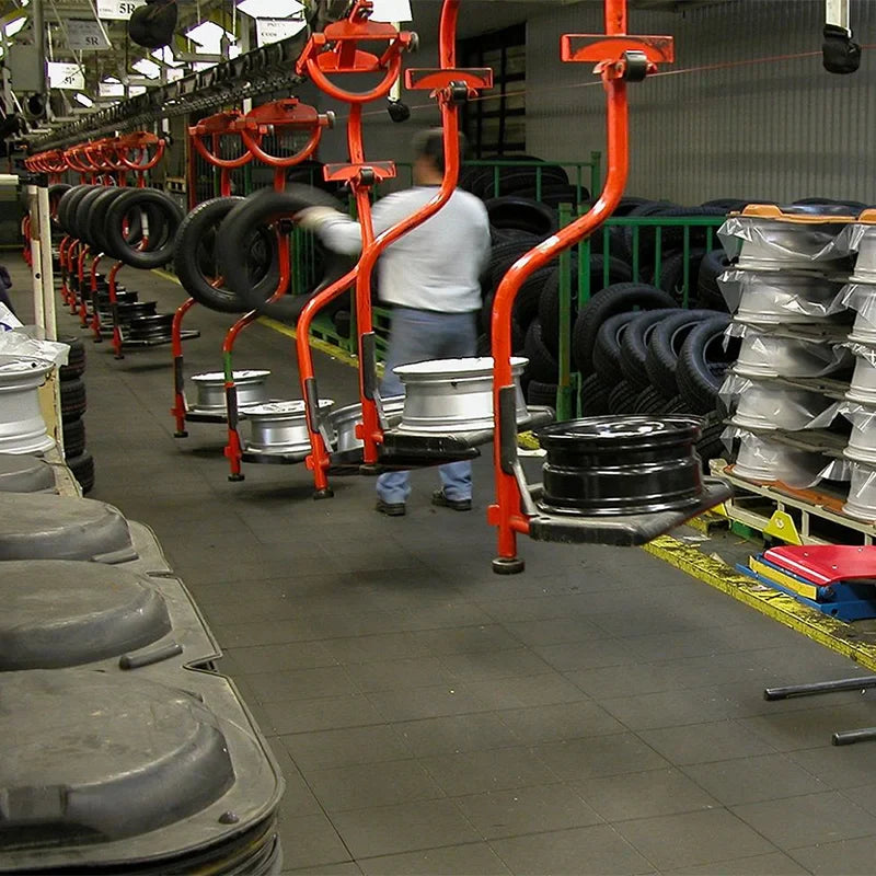 Heavy Duty Rubber Garage Floor Tiles for Superior Strength and Performance