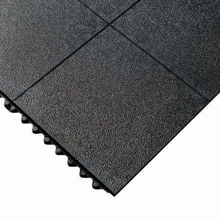 Heavy-Duty Rubber Garage Floor Tiles – 16mm Thick, Non-Slip, Shock-Absorbing Interlocking Mats for Gym, Workshop & Garage – Durable & Easy to Install