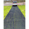 Black Rubber Grass Mat Roll for Gardens, Playgrounds, and Landscapes