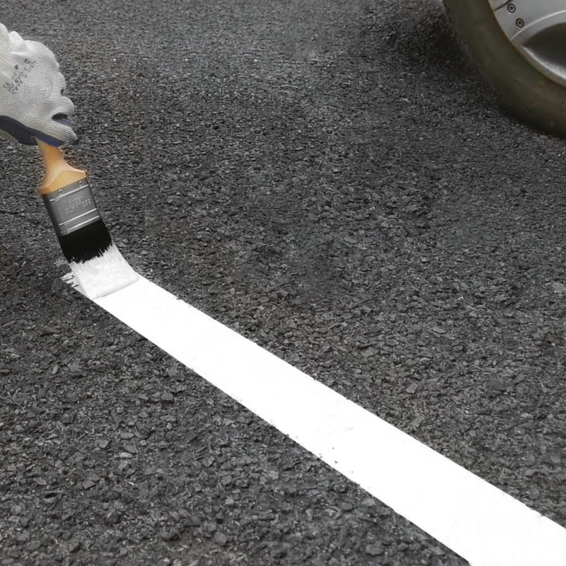 White Line Marking Paint - High-Quality and Durable Solution for Clear Traffic Guidance