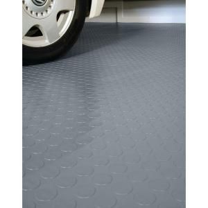 Rubber Garage Flooring Dot Penny Pattern Linear Meter - Rubber Floorings