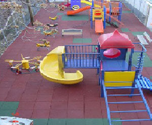 Interlocking Playground Mats - Rubber Floorings