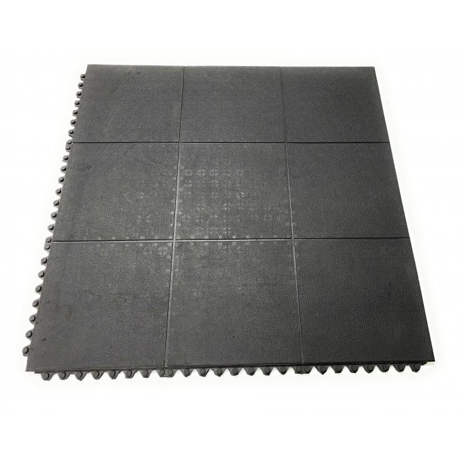 Dim Gray 17mm Rubber Antishock Gym Tile